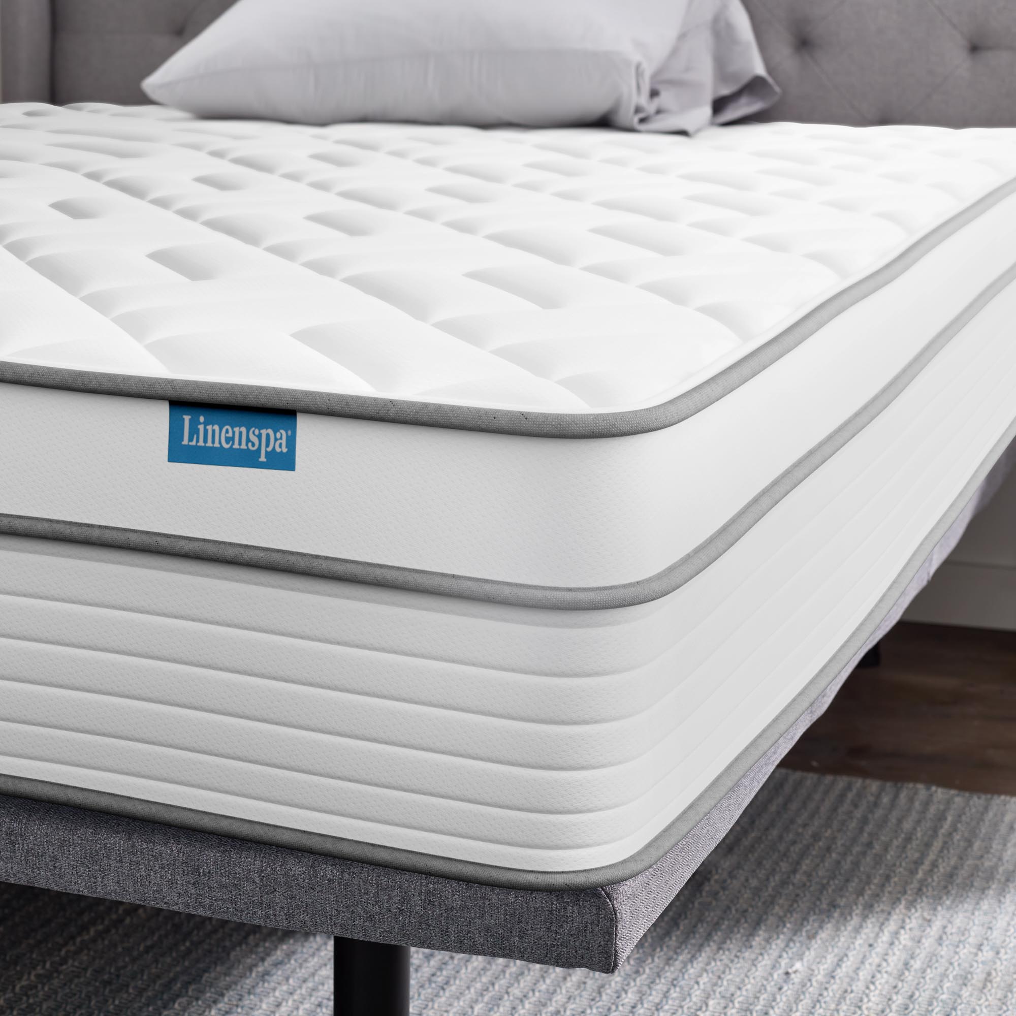 Linenspa Dreamer 12" Hybrid Mattress, Queen - image 4 of 13