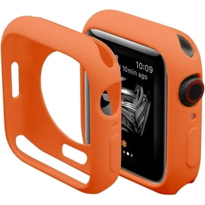 XiHAMA Ultra Thin Soft TPU Bumper Case Compatible with iWatch Apple Watch Series SE 6/5/4