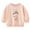 Pink2, variant on Fesfesfes Gray Sweatshirt Fall And Winter Fashionable Sleeve Flower Long Sleeve Sweatshirt Cute Girls Pullover Sweatshirt
