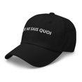 thumbnail image 3 of Je Ne Sais Quoi 1 Dad Hat Paris Hat (Black), 3 of 6