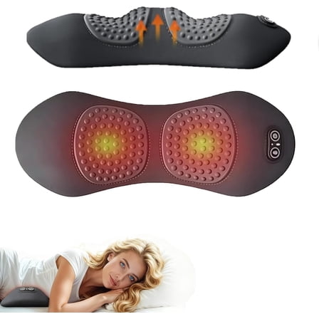 This 3-in-1 back massager features traction, vibration massage, and heat therapy functions, effectively relieving sciatica pain. It is suitable for massaging the neck, back, and areas affected by sci