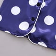 thumbnail image 6 of LNMQLPDBS Baby Girl Outfits Summer Silk Satin Loungewear Set Trendy Print Comfy Outfit Short Sleeve Button-Down Shirts and Pants 2Pcs Clothes Set, 6 of 8