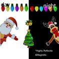 thumbnail image 3 of 22 Pcs Merry Christmas Garage Door Magnets Decoration Happy New Year Christmas Refrigerator Magnets Decals, 3 of 6