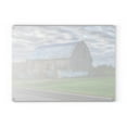 thumbnail image 4 of U R There Photography Marlette Road Haybarn Rustic Farmhouse Tempered-Glass Cutting Board 8"x 11", 4 of 7