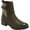 Dark Olive, variant on Women's Earth Dariya Arvada Ankle Bootie Tobacco Nubuck 7.5 M