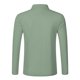 thumbnail image 3 of Ceisia Men's Relaxed Fit Linen Blend Long Sleeve Turndown Collar Shirt with Chest Pocket Green XXXL Gifts, 3 of 6