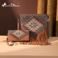 thumbnail image 7 of Montana West Women's Western Style Crossbody Bag Chic Purse for Fashionable Outings, Coffee, 7 of 7