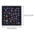 thumbnail image 2 of 24 hojas luminosas pegatinas para decoración de uñas calcomanías flor patrón de mariposas decoración DIY, 2 of 7