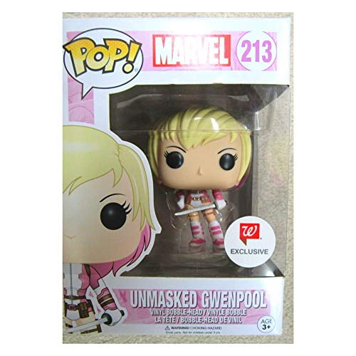 Funko POP! Marvel Unmasked GwenPool Exclusive Vinyl Bobble