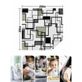 thumbnail image 4 of Sage Green Geometric Cloth Napkins Set of 6 Reusable Dinner Napkins, Simple Black Gray Abstract Striped Cocktail Napkin Washable Table Napkins for Wedding/Holiday Party/Baby Shower 20"x20", 4 of 7