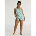 thumbnail image 2 of Joyspun Women’s Tank and Shorts Pajama Set, Sizes S to 3X, 2 of 5