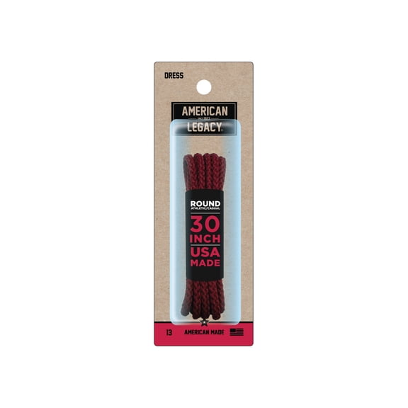 American-Legacy Dress Wax Maroon 30"