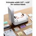 thumbnail image 4 of Impresora térmica de etiquetas Bluetooth MUNBYN RW403B 4x6 pulgadas, 4 of 9