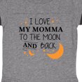 thumbnail image 3 of Inktastic I Love My Momma to the Moon and Back Boys or Girls Baby Bodysuit, 3 of 4