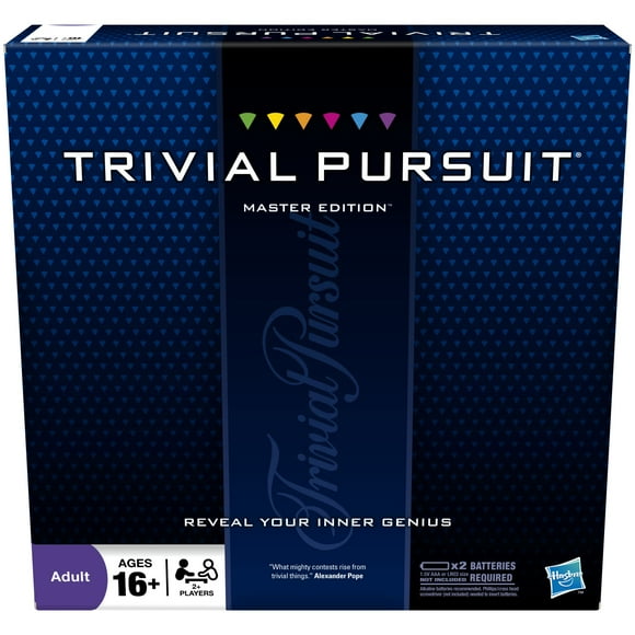 Juego de preguntas Hasbro Gaming Trivial Pursuit Master Edition