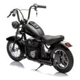 thumbnail image 2 of Electric Motorcycle for Kids, 24V 250W Kids Electric Dirt Bike, Two Speed Max Up to 14MPH & 60 Minutes Continuous, with LED Lights, Leather Seat, Rear Brake, Electric Motorbike for Kids/Teens, 2 of 8