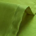 thumbnail image 5 of Gorgeous Home Linen 1 Piece Mira Faux Silk Semi-Sheer Bronze Grommet Curtain 55" x 63", Lime Green, 5 of 5