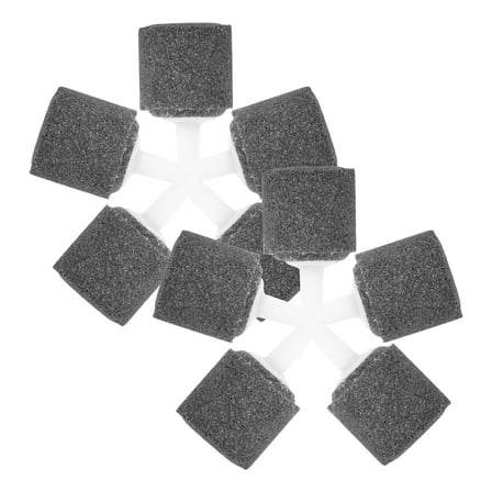 HOMEMAXS Fish Tank Stone Set of 10 Assorted Color Air Stones for Aquarium Oxygen Bubbles Sand