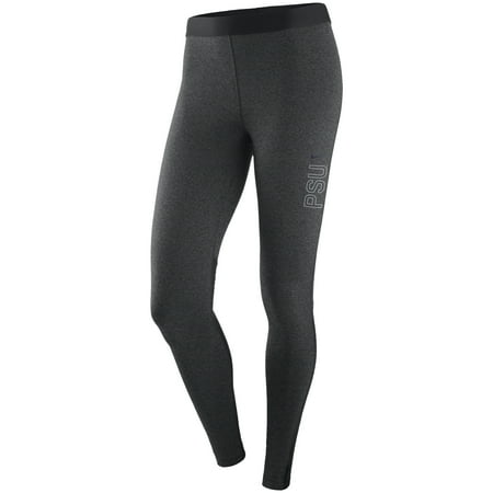 Nike Womens Entry - Penn State Nittany Lions Nike Women's Pro Warm Performance Tights - Heathered Charcoal
