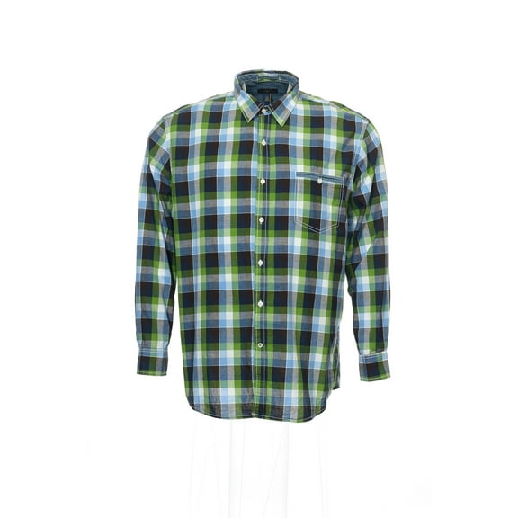 Club Room Multi-Color Checked Button Down Shirt Sport , Size 2XLarge