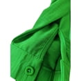 thumbnail image 6 of Fangasis Womens Tops Shirt Collar Blouse Long Sleeve Shirts Women Loose T Casual Holiday Tunic Green M, 6 of 7