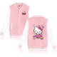 thumbnail image 1 of Chaqueta con estampado de Hello Kitty Hello Kitty de dibujos animados, uniforme deportivo informal de béisbol para niños medianos y grandes, 1 of 5