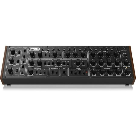 Behringer PRO-1 Tabletop Analog Synthesizer with Dual VCOs, 3 Simultaneous Waveforms