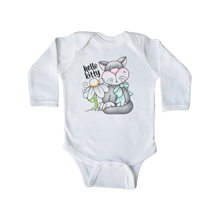 

Inktastic Hello Kitty Cat Gift Baby Boy Long Sleeve Bodysuit
