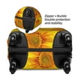 thumbnail image 4 of Lsque 3D Sunflowers Printed Luggage Cover, Travel Luggage Protector,Scratch and Dirt Resistant, Fits 18-32 Inch Luggage - X-Large, 4 of 9