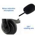 thumbnail image 3 of Auricular USB con micrófono Ordenador Portátil Auriculares con cable Control de línea Auriculares con micrófono para empresas Inevent EL4910-00B, 3 of 6
