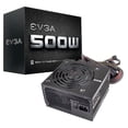 thumbnail image 1 of Fuente de Poder PC 500W Gamer EVGA 80 Plus White 100-W1-0500-KR, 1 of 6
