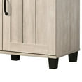 thumbnail image 5 of Aukfa 3-Door Shoe Cabinet, Freestanding Shoe Cabinet Organizer for Hallway Entryway,Light Gray, 5 of 5