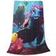 thumbnail image 2 of Balery Lively Cute Turtle Manta de Felpa Suave y Acogedora – Cobija de Franela Aterciopelada para Cama, Lavable y Cálida para Sofá, Mascotas, Transpirable-50"x40", 2 of 7