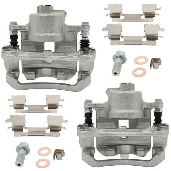 CCIYU Disc Brake Caliper Front 19B2714 19B2715 fit for 2005-2007 for Toyota Avalon,2005-2006 for Toyota Camry,2004-2010 for Toyota Sienna,2004-2008 for Toyota Solara