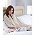 thumbnail image 3 of Perfect Fit 110 Volt Luxe Plush Pocket Electric Heated Wrap Cloud 74"x 26", 3 of 5