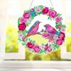 thumbnail image 3 of Wdftyju 5D DIY diamante pintura cristal pájaro corona arte puerta colgante decoración (GT2016) Wdftyju 6lv1qb1aq3pz5sr4D08, 3 of 8