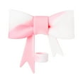 thumbnail image 2 of Ke1Clo Pink Silicone Bow Straw Caps, 10mm Decorative Straw Covers, Set of 10, for Cups Tumblers, Party Drink Accessories, 2 of 6