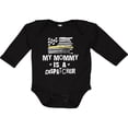 thumbnail image 3 of Inktastic Emergency Dispatcher Mommy Boys or Girls Long Sleeve Baby Bodysuit, 3 of 5