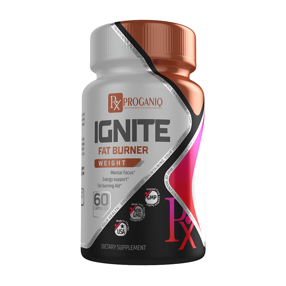 Proganiq Ignite Extreme Weight Loss Supplement, Designed for Hardcore
