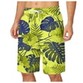 thumbnail image 3 of XINPING Men Volleyball Shorts Casual Solid Color Quick Dry 4th Of July Swim Trunks with Pockets Upf 50+ Sun Protection Beach Wear, 3 of 5