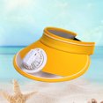 thumbnail image 4 of UttpKLBx Fans That Blow Cold Air Portable Table Air Circulator Fan Battery Operated Fans Portable Mini Bedroom Air Conditioner, for Office, Kitchen (Yellow), 4 of 8