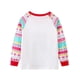 thumbnail image 3 of Conjunto de pijama con estampado navideño para niños y niñas, conjunto de Top y pantalones de manga larga con cuello redondo, ropa familiar, 3 of 4