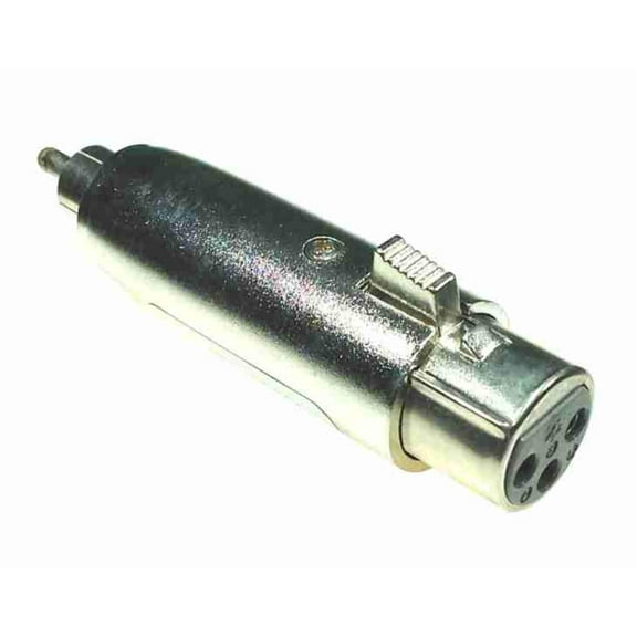 XLR (female) to RCA (male) - unbalanced