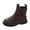 Z01 Brown, variant on Girls Boots - Girls Glitter Ankle Boots Pearl Chain Detail Inspired Leather Soft Sole Short Boots Fashion Kids Casual Fall Winter Footwear - Toddler Boots,Color:Black,Size:10.5-11 Years