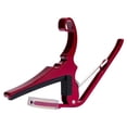 thumbnail image 6 of Kyser Quick Change Capo Easy One-Handed Operation, Fits Any Fret, Red, 6 of 8