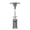 Assorted, variant on 48000 BTU Silver Steel Propane cylindrical Pole Standing Patio Heater