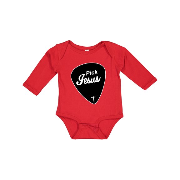 Inktastic Pick Jesus Christian Boys or Girls Long Sleeve Baby Bodysuit