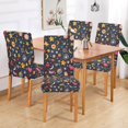 thumbnail image 2 of Yayeee 2 Pack Dining Chair Covers Stretch Parson Chairs Slipcovers Seat Protector, Small Space Pattern, 2 of 6