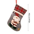 thumbnail image 6 of Xiwaer Christmas Atmosphere Decoration Santa Christmas Stocking Gift Bag Candy Bag B, 6 of 9