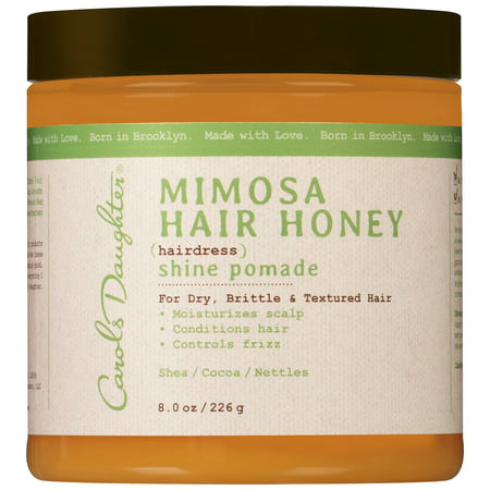 Carol's Daughter Moisturizing Mimosa Hair Honey Shine Pomade For Dry and Textured Hair, 8 fl